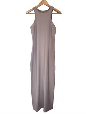 Wild Fable Butterbliss Women's Light Brown Taupe Midi / Maxi Tank Dress Sz Large